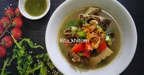 Resep Sop Tulang Sapi Oleh Rita Merna Cookpad