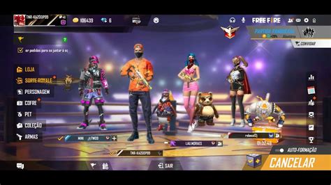 Free Fire Ao Vivo Codigo De Equipe Jogando Os Inscritosrank X