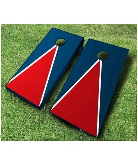 Triangle Painted Cornhole Boards