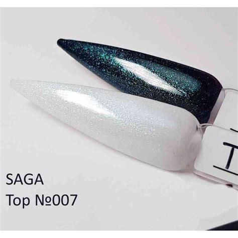 Топ с шиммером SAGA 007, 8мл купить в Харькове, Украине | Idea-Nails