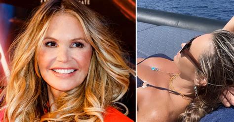 Elle Macpherson 58 Looks Sensational In Age Defying Bikini Shots