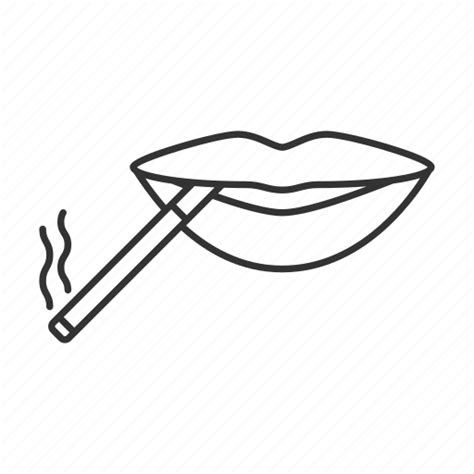 Smoking Lips Drawing Lipstutorial Org