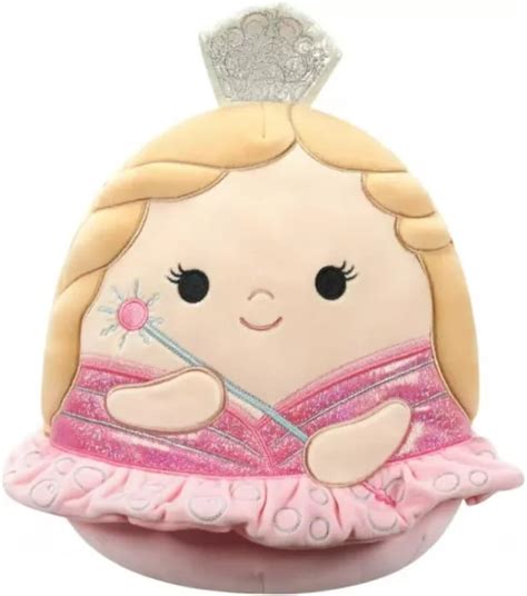 Squishmallow Officiel Kellytoy Wicked Glinda Poup E En Peluche De