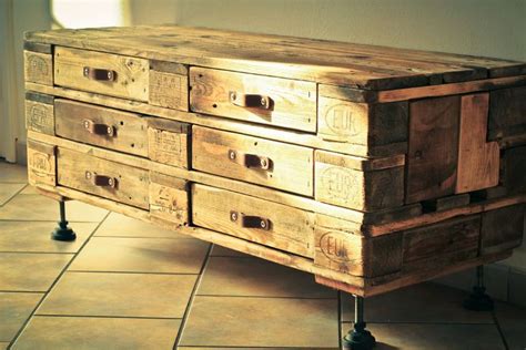 Pallet Chest Of Six Drawers 99 Pallets