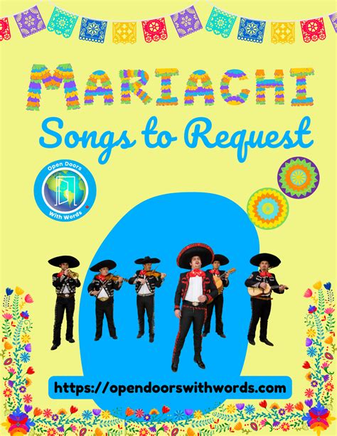 Mariachi Songs To Request Open Doors With Words