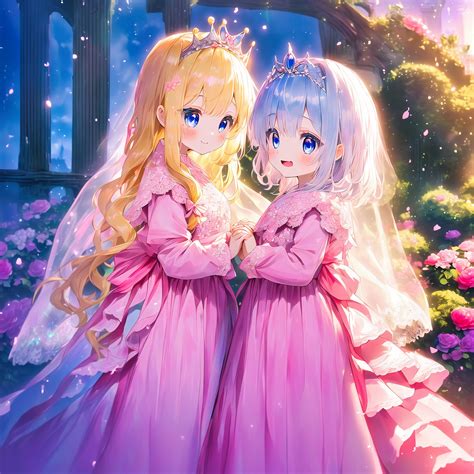 Blonde Girl And Her Friend Part Zzz S Drawing Page