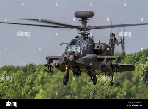Westland Wah 64d Apache British Army Aac Stock Photo Alamy