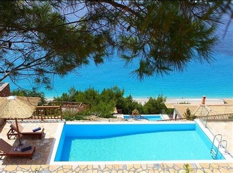 Milos Paradise Luxury Villas In Agios Nikitas Lefkada Greeka