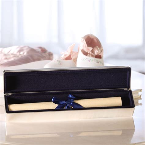 Personalized Birth Certificate Box Metal Box Miles Kimball