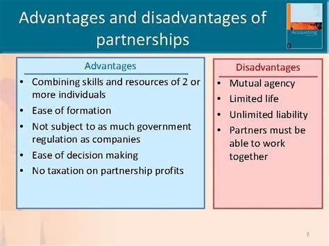 Partnership Features Advantages Disadvantages Accountlearning Hot Sex