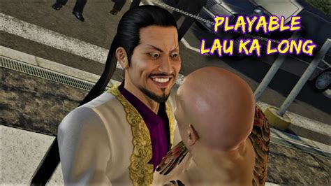 Yakuza Kiwami Mod Showcase Playable Lau Ka Long K Fps Youtube