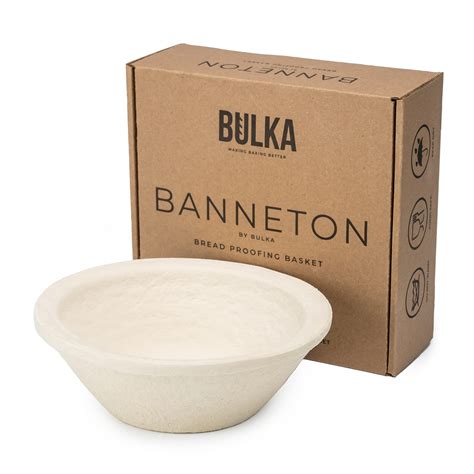 Buy Bulka Banneton Bread Proofing Basket Spruce Wood Pulp Round 8