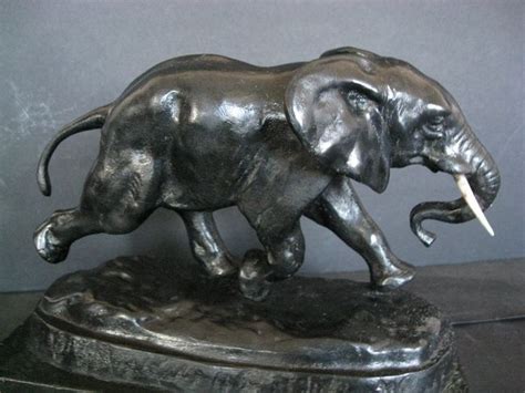 El Phant Courant Du S N Gal Antoine Louis Barye Luckyfind