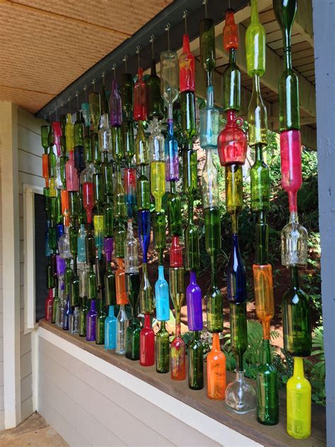 Side View Wine Bottle Wall Bottle Wall Wine Bottle Diy