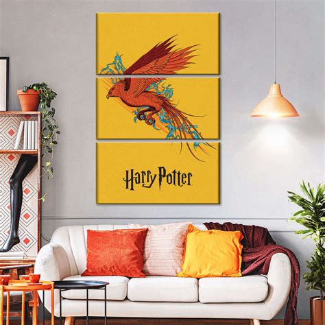 Harry Potter Legendary Phoenix Wall Art | Digital Art