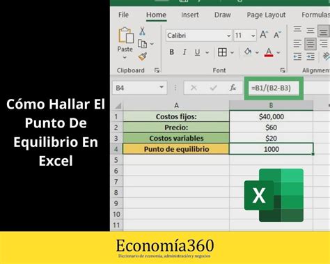 Cómo Hallar El Punto De Equilibrio En Excel Definición Qué es y