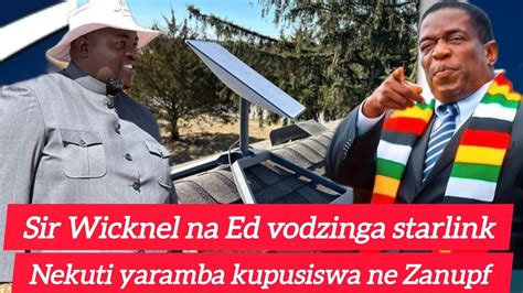 Hopewell Chinono Speaks Sir Wicknel Ed Zanupf Vachavata Nhasi Vakapfeka