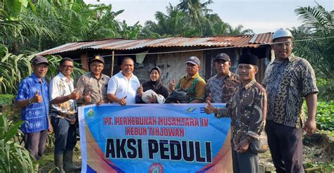 PTPN IV REGIONAL II KEBUN TINJOWAN SPBUN GELAR JUMAT BERKAH DAN