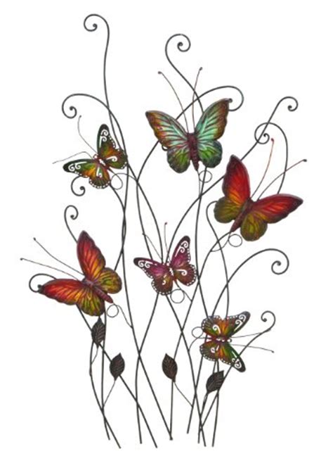 Charming and Trendy Metal Butterfly Wall Art - Home Wall Art Decor