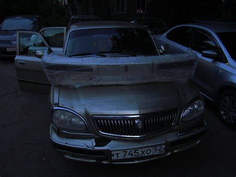 Очередной новый бампер : ) — ГАЗ 31105, 2,3 л, 2004 года | кузовной ...