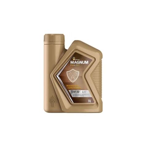 РОСНЕФТЬ MAGNUM MAXTEC 10W40 1 л. Полусинтетическое моторное масло 10W-40