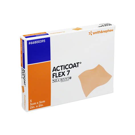 Acticoat Flex 7 5x5 Cm Verband 5 Stück Kaufen Medpex