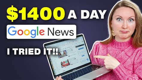 I TRIED Earning 1400 A Day With Google News FREE Way To Make Money