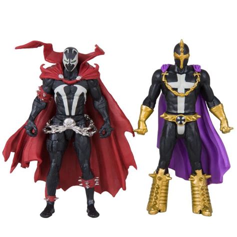 Spawn Page Punchers Spawn Vs Anti Spawn Figure Two Pack With Comic