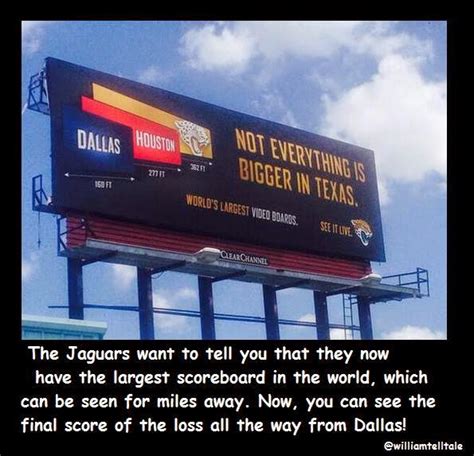 Memes De Internet Not Everything Is Bigger In Texas The Jaguars Want