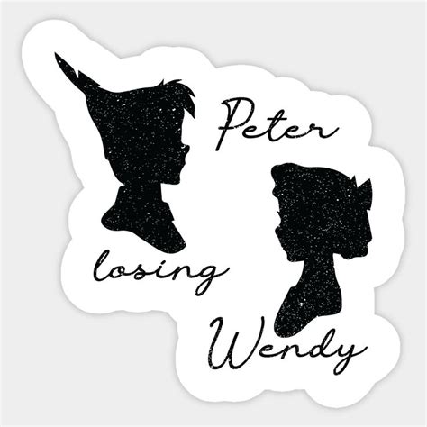 Taylor Swift Folklore Peter Losing Wendy T Sticker Peter Losing