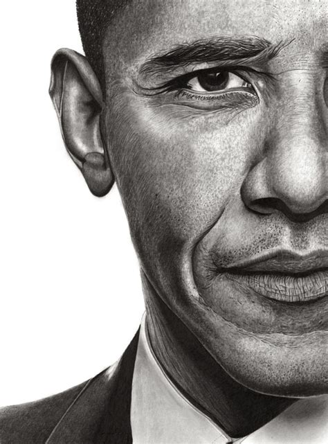 Obama 2018 Pencil Drawing By Paul Stowe Artfinder