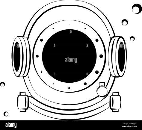 Antique Diving Helmet Stock Vector Image Art Alamy