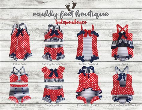 Jojo Bikini In Independence 2020 Collection Size 2t 12 Etsy