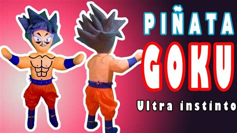 Piñata de Goku Ultra Instinto Álbum Piñatas de Personajes YouTube