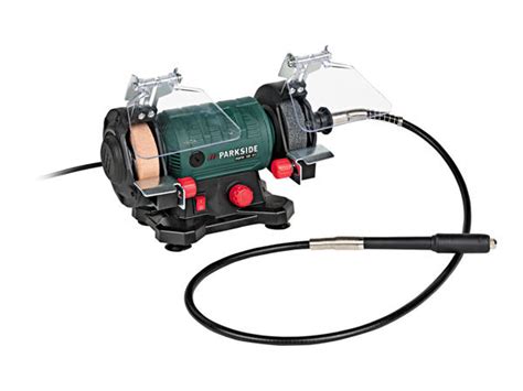 Parkside Double Bench Grinder With Flexible Drive Shaft1 Lidl Great