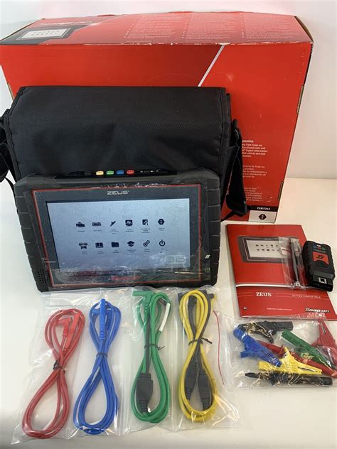 Snap On Zeus Scope Module M4 EEMS342A Scanner 23 2 Software Kit EBay