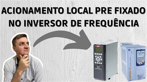 Acionamento Local Pré Fixado no inversor de frequência EducaDrives