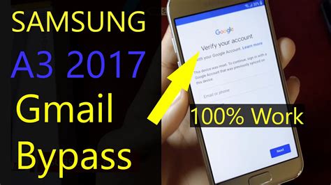 Samsung Galaxy A Frp Unlock Bypass Google Account Lock