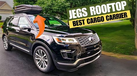 Maximize Storage JEGS Rooftop Cargo Carrier Full Review YouTube