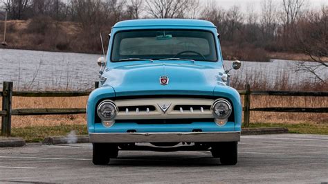 Glacier Blue 1953 Ford F 100 Should Never Be Put Out To Pasture Ford Trucks