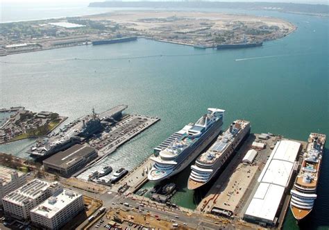 Port San Diego California Usa To Double Cruise Ship Shore Power