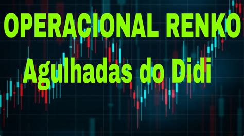 Operacional Renko Agulhadas Do Didi Didi Index Youtube