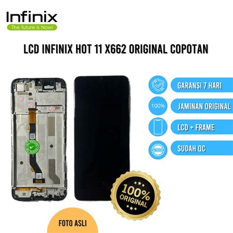 Jual LCD TOUCHSCREEN INFINIX HOT X ORIGINAL CABUTAN Shopee Indonesia