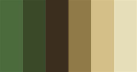 Forest Tones Color Scheme Brown