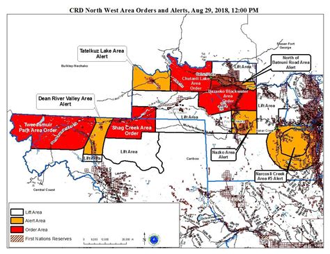 The Cariboo Regional District Announced Changes To Evacuation Alerts