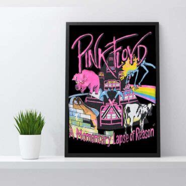 Pink Floyd A Momentary Lapse Of Reason Tour Canvas Otherbrick