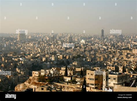 Skyline of Amman, Amman, Jordan Stock Photo - Alamy