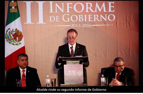 Alcalde Rinde Su Segundo Informe De Gobierno