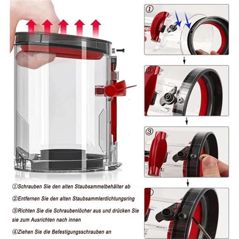 Luernas Joint D Étanchéité Du Réservoir À Poussière Pour Dyson V10 Bac