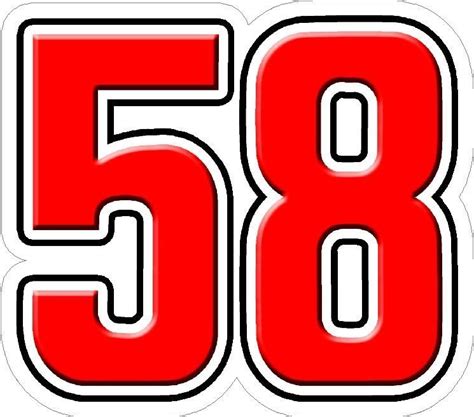 MARCO SIMONCELLI 58 STICKER | eBay